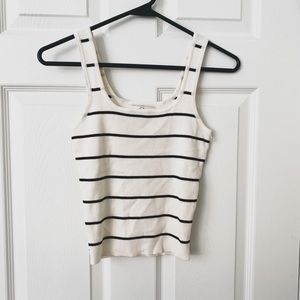 Carly Jean Los Angeles “Brooke” tank Black & White